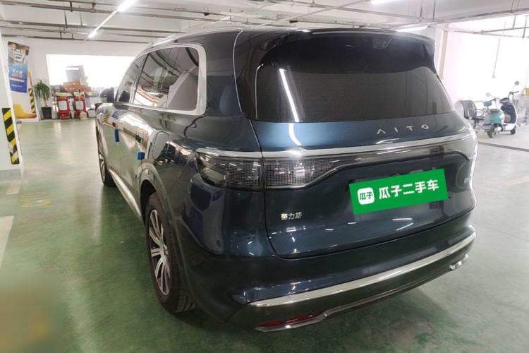 Used Hima AITO M8 2025 Extended-Range Max+ Version 53.4 kWh 5-Seater Edition Rear Left 45 Deg