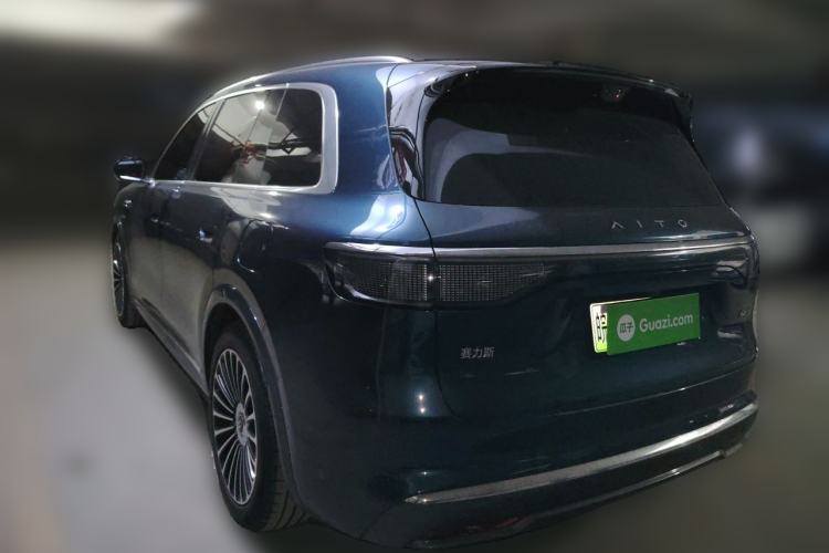 Used Hima AITO M8 2025 Extended-Range Ultra Version 53.4 kWh 6-Seater Edition Rear Left 45 Deg