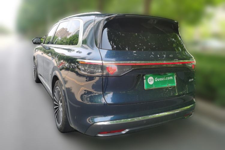 Used Hima AITO M8 2025 Extended-Range Max+ Version 53.4 kWh 6-Seater Edition Rear Left 45 Deg