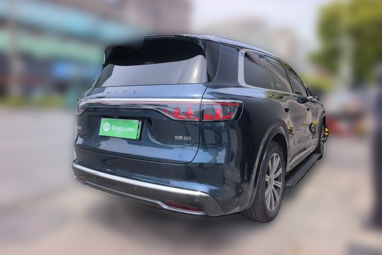 Used Hima AITO M8 2025 Extended-Range Max+ Version 53.4 kWh 6-Seater Edition Rear Right 45 Deg