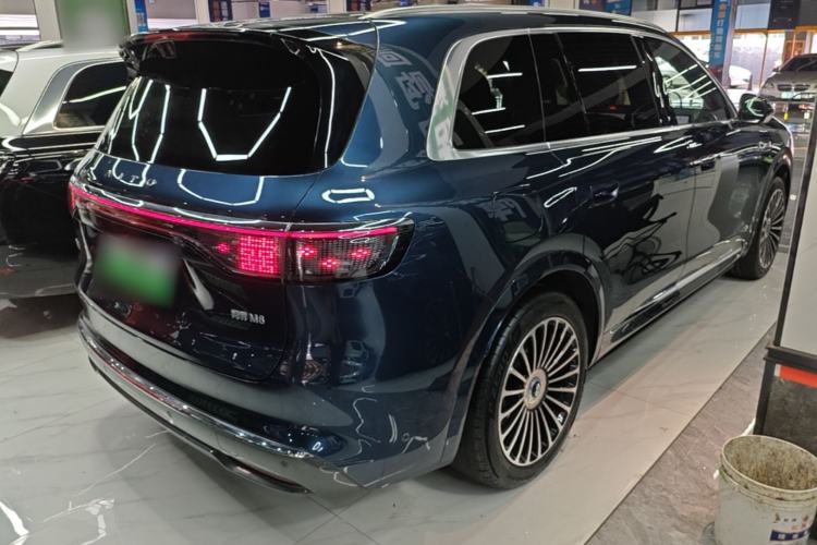 Used Hima AITO M8 2025 Extended-Range Ultra Version 53.4 kWh 5-Seater Edition Rear Right 45 Deg