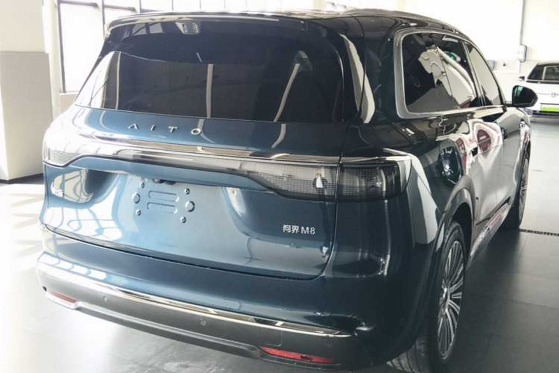 Used Hima AITO M8 2025 Extended-Range Max Version 37 kWh 5-Seater Rear Right 45 Deg