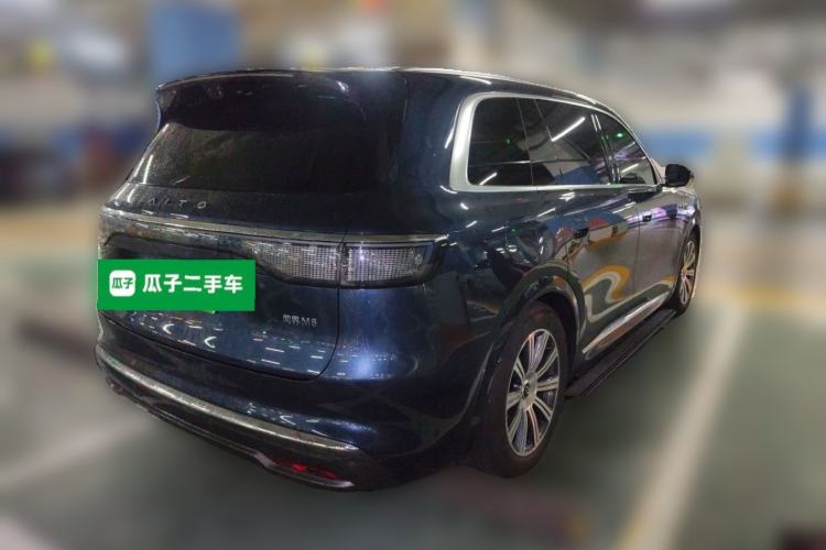 Used Hima AITO M8 2025 Extended-Range Max+ Version 53.4 kWh 6-Seater Edition Rear Right 45 Deg