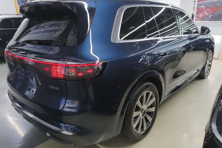 Used Hima AITO M8 2025 Extended-Range Max+ Version 53.4 kWh 6-Seater Edition Rear Right 45 Deg