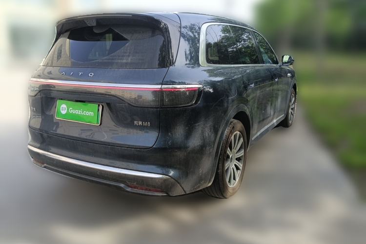 Used Hima AITO M8 2025 Extended-Range Max+ Version 53.4 kWh 5-Seater Edition Rear Right 45 Deg