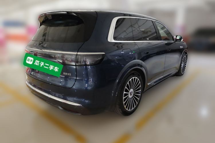 Used Hima AITO M8 2025 Extended-Range Ultra Version 53.4 kWh 5-Seater Edition Rear Right 45 Deg