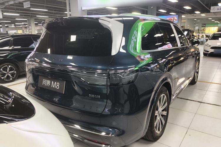 Used Hima AITO M8 2025 Model Range-Extended Max Version 53.4kWh Six-Seater (896-line LiDAR) Rear Right 45 Deg