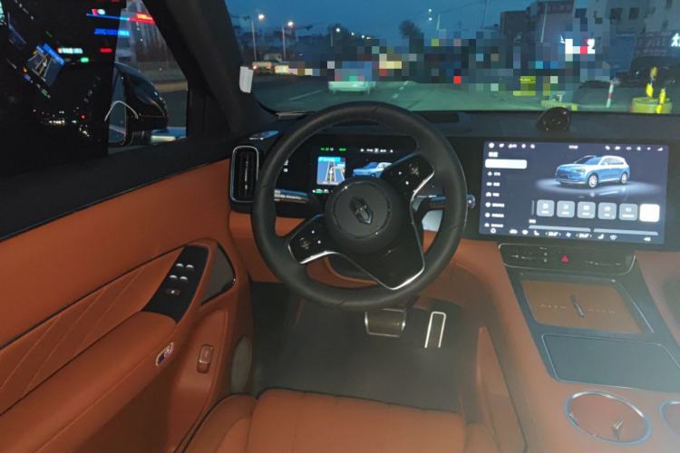 Used Hima AITO M8 2025 Extended-Range Max+ Version 53.4 kWh 5-Seater Edition Steering Wheel