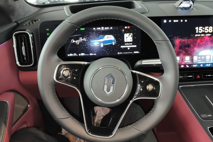 Used Hima AITO M8 2025 Extended-Range Ultra Version 53.4 kWh 5-Seater Edition Steering Wheel
