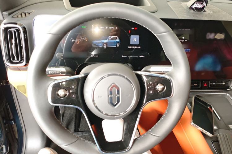 Used Hima AITO M8 2025 Extended-Range Max+ Version 53.4 kWh 5-Seater Edition Steering Wheel