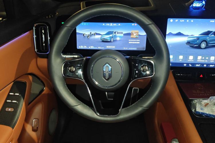 Used Hima AITO M8 2025 Extended-Range Max+ Version 53.4 kWh 5-Seater Edition Steering Wheel