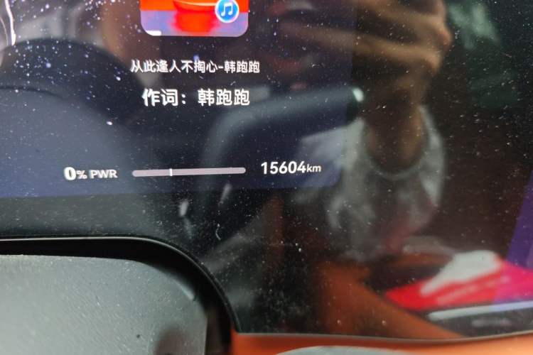 Used Hima AITO M8 2025 Extended-Range Max+ Version 53.4 kWh 6-Seater Edition Odometer Close Up