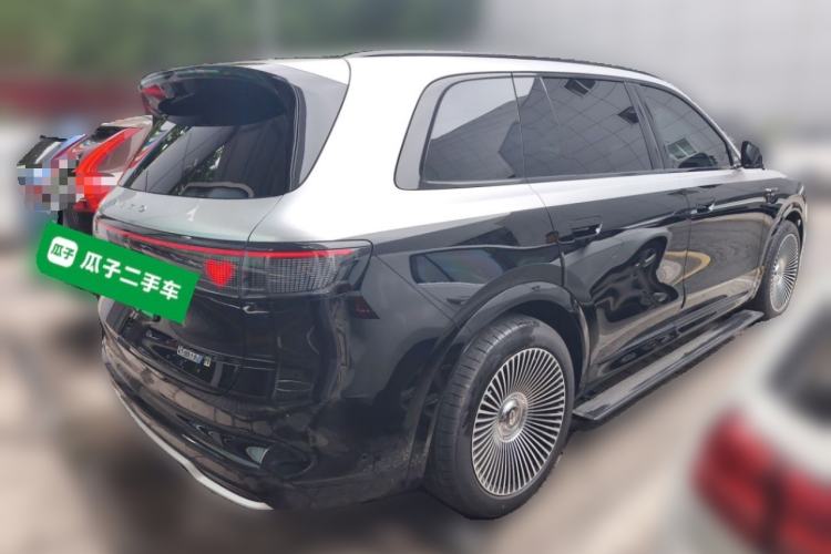 Used Hima AITO M8 2025 Model Pure Electric Max+ Six-Seater All-Wheel-Drive (896-line LiDAR) Rear Right 45 Deg