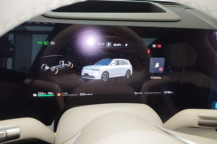 Used Hima AITO M8 2025 Extended-Range Max+ Version 53.4 kWh 5-Seater Edition Instrument Cluster