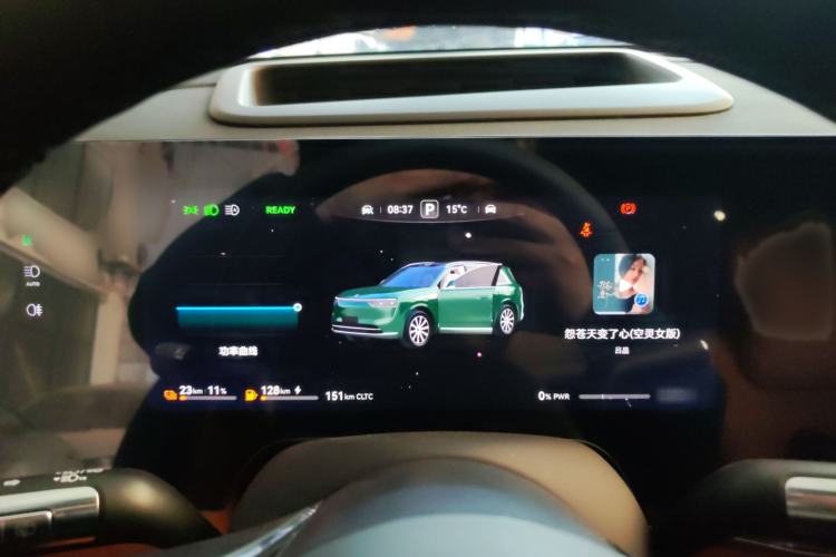 Used Hima AITO M8 2025 Extended-Range Max Version 37 kWh 6-Seater Instrument Cluster