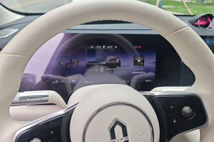 Used Hima AITO M8 2025 Extended-Range Ultra Version 53.4 kWh 6-Seater Edition Instrument Cluster