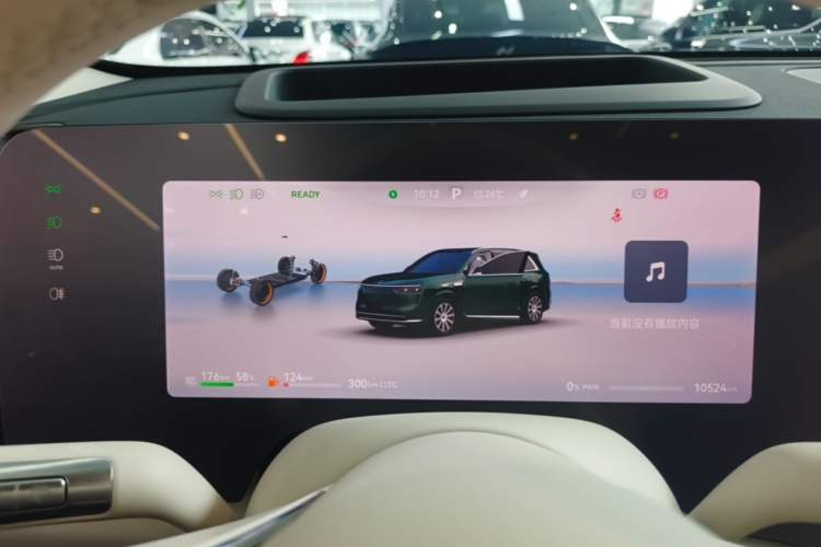 Used Hima AITO M8 2025 Extended-Range Max+ Version 53.4 kWh 6-Seater Edition Instrument Cluster