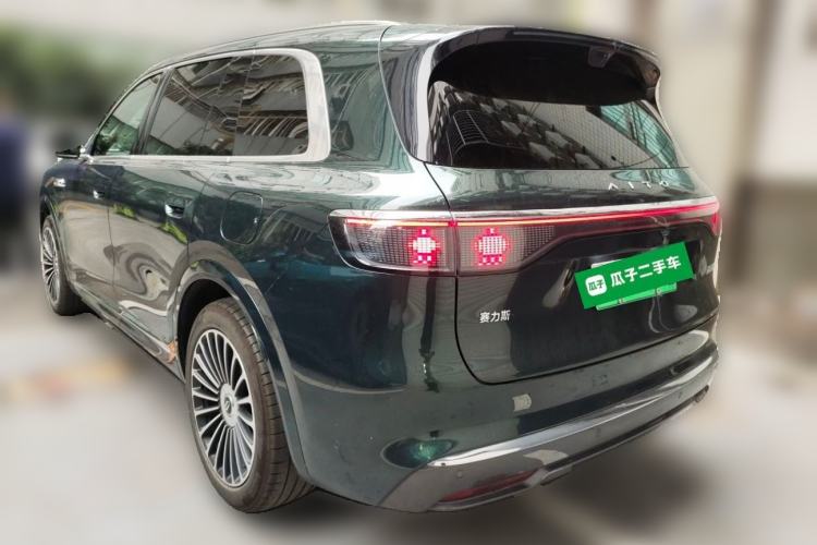 Used Hima AITO M8 2025 Extended-Range Ultra Version 53.4 kWh 6-Seater Edition Rear Left 45 Deg