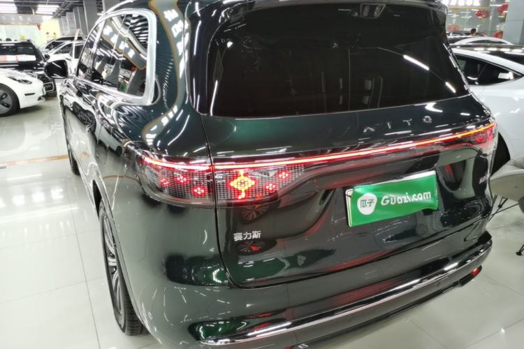Used Hima AITO M8 2025 Extended-Range Max+ Version 53.4 kWh 5-Seater Edition Rear Left 45 Deg