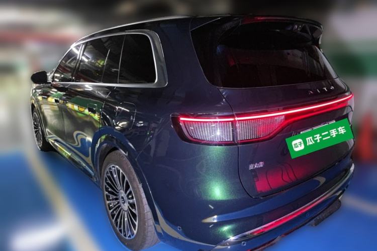 Used Hima AITO M8 2025 Extended-Range Max+ Version 53.4 kWh 6-Seater Edition Rear Left 45 Deg