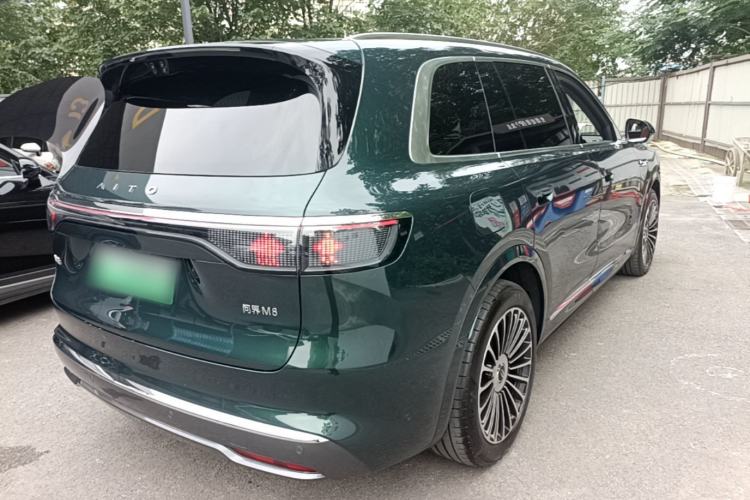 Used Hima AITO M8 2025 Extended-Range Ultra Version 53.4 kWh 6-Seater Edition Rear Right 45 Deg