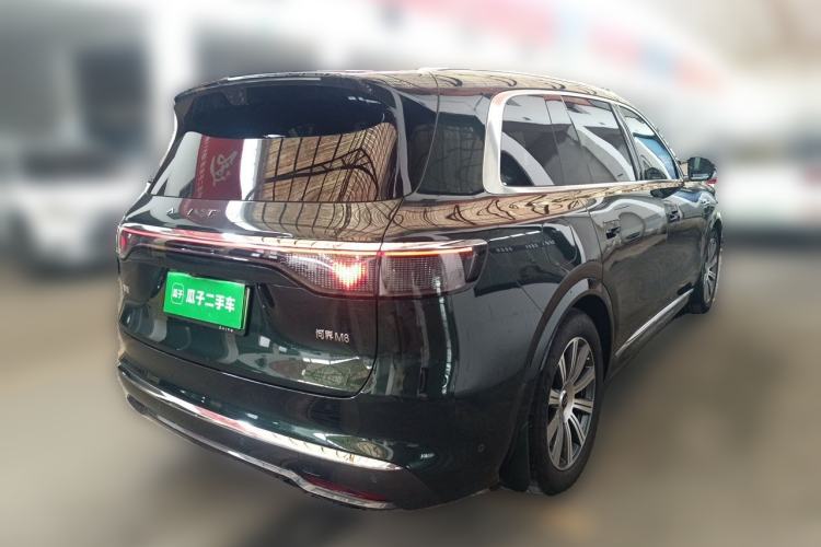 Used Hima AITO M8 2025 Extended-Range Max+ Version 53.4 kWh 6-Seater Edition Rear Right 45 Deg