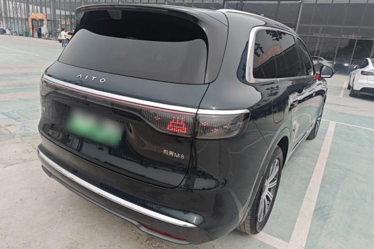 Used Hima AITO M8 2025 Extended-Range Max+ Version 53.4 kWh 6-Seater Edition Rear Right 45 Deg