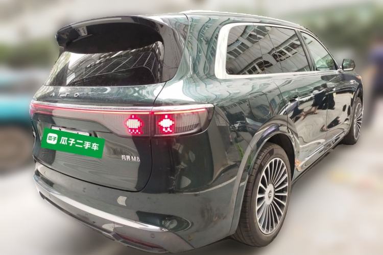Used Hima AITO M8 2025 Extended-Range Ultra Version 53.4 kWh 6-Seater Edition Rear Right 45 Deg
