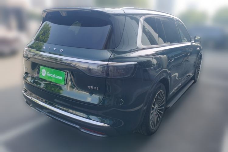 Used Hima AITO M8 2025 Extended-Range Ultra Version 53.4 kWh 6-Seater Edition Rear Right 45 Deg