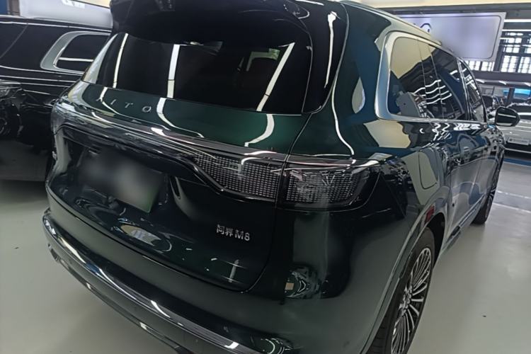 Used Hima AITO M8 2025 Extended-Range Ultra Version 53.4 kWh 6-Seater Edition Rear Right 45 Deg