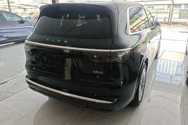 Used Hima AITO M8 2025 Extended-Range Ultra Version 53.4 kWh 6-Seater Edition Rear Right 45 Deg