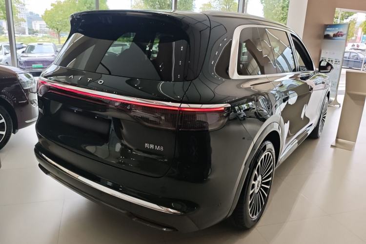 Used Hima AITO M8 2025 Extended-Range Ultra Version 53.4 kWh 6-Seater Edition Rear Right 45 Deg