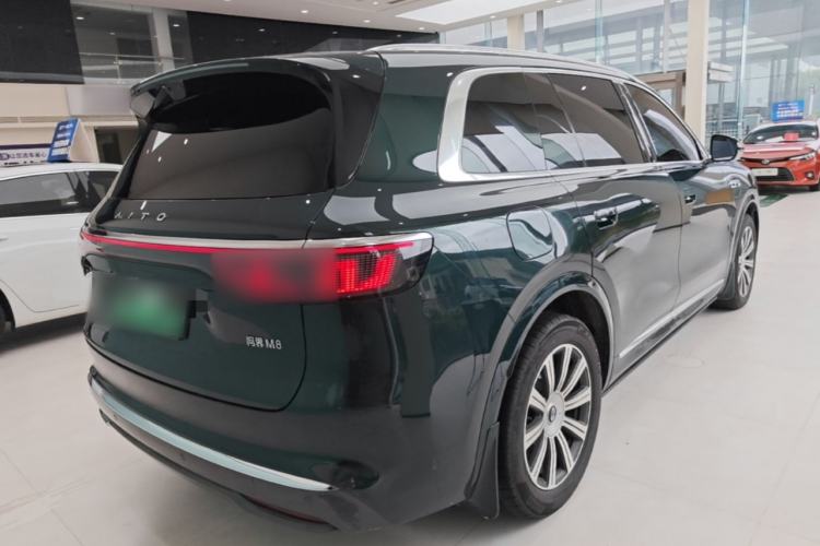 Used Hima AITO M8 2025 Extended-Range Max+ Version 53.4 kWh 6-Seater Edition Rear Right 45 Deg