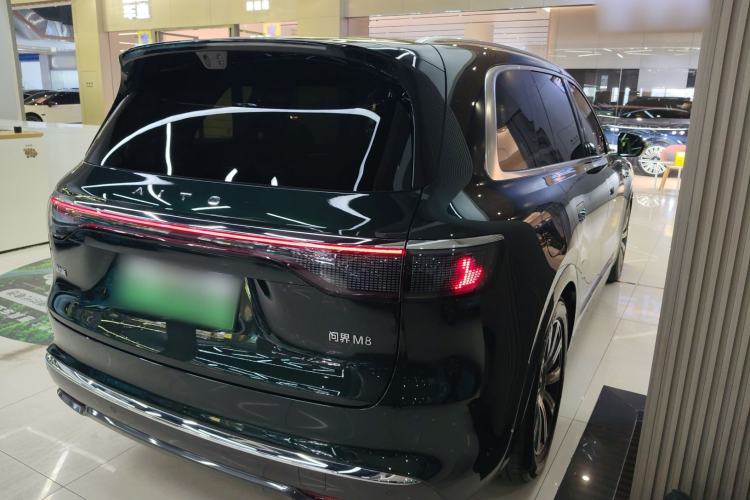 Used Hima AITO M8 2025 Extended-Range Max+ Version 53.4 kWh 5-Seater Edition Rear Right 45 Deg