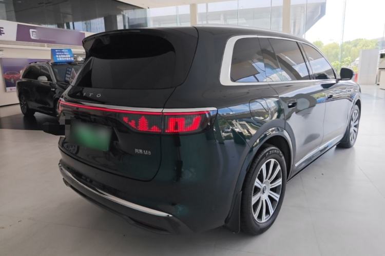 Used Hima AITO M8 2025 Extended-Range Max+ Version 53.4 kWh 6-Seater Edition Rear Right 45 Deg