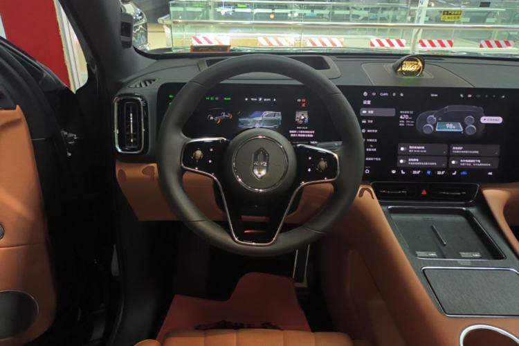 Used Hima AITO M8 2025 Extended-Range Ultra Version 53.4 kWh 6-Seater Edition Steering Wheel