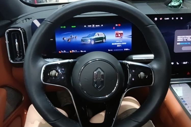 Used Hima AITO M8 2025 Extended-Range Ultra Version 53.4 kWh 6-Seater Edition Steering Wheel