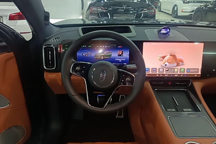 Used Hima AITO M8 2025 Extended-Range Max+ Version 53.4 kWh 6-Seater Edition Steering Wheel