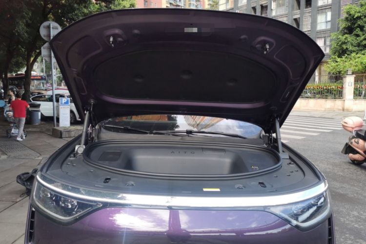 Used Hima AITO M8 2025 Model Pure Electric Max+ Five-Seat Long-Range Version Engine Bay