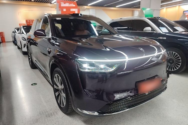 Used Hima AITO M8 2025 Model Pure Electric Max+ Five-Seater All-Wheel-Drive (896-line LiDAR) Front Right 45 Deg