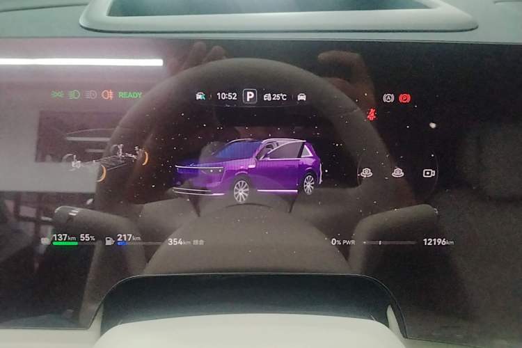 Used Hima AITO M8 2025 Extended-Range Max+ Version 53.4 kWh 5-Seater Edition Instrument Cluster