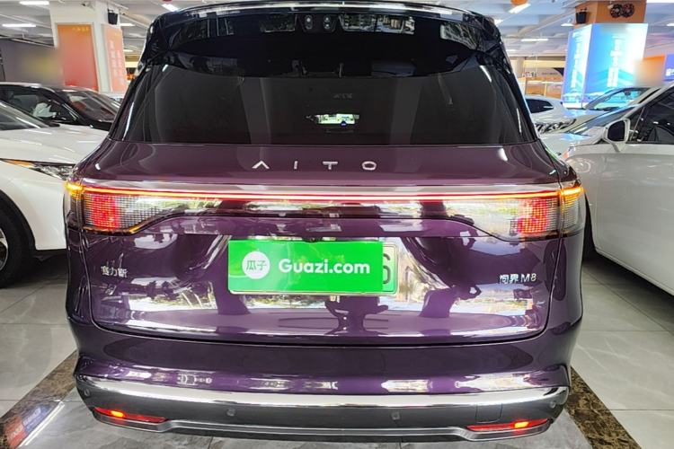 Used Hima AITO M8 2025 Extended-Range Max+ Version 53.4 kWh 6-Seater Edition Rear