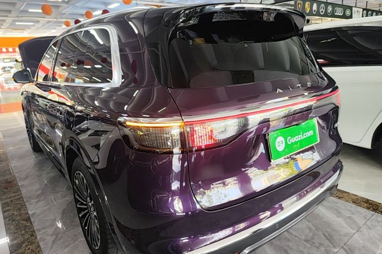 Used Hima AITO M8 2025 Extended-Range Max+ Version 53.4 kWh 6-Seater Edition Rear Left 45 Deg