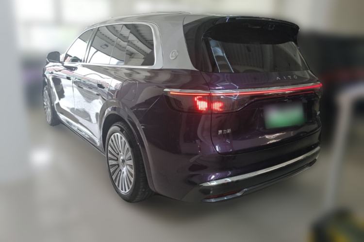 Used Hima AITO M8 2025 Model Pure Electric Ultra Six-Seat Four-Wheel-Drive Version Rear Left 45 Deg