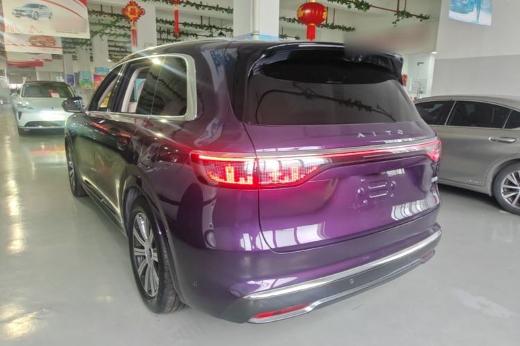 Used Hima AITO M8 2025 Extended-Range Max+ Version 53.4 kWh 5-Seater Edition Rear Left 45 Deg