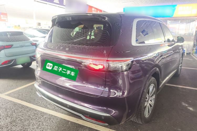 Used Hima AITO M8 2025 Model, Pure Electric Max+ Six-Seat Long-Range Version Rear Right 45 Deg