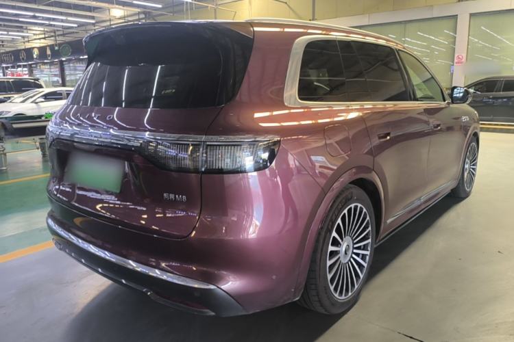 Used Hima AITO M8 2025 Extended-Range Ultra Version 53.4 kWh 5-Seater Edition Rear Right 45 Deg