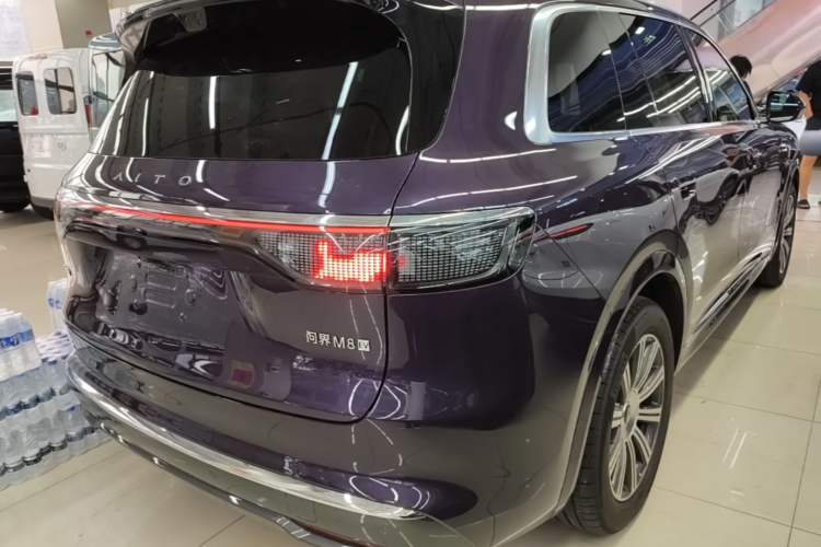 Used Hima AITO M8 2025 Model, Pure Electric Max+ Six-Seat Long-Range Version Rear Right 45 Deg