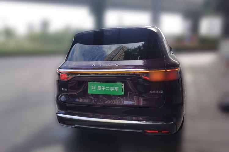 Used Hima AITO M8 2025 Model Pure Electric Max+ Five-Seat Long-Range Version Rear