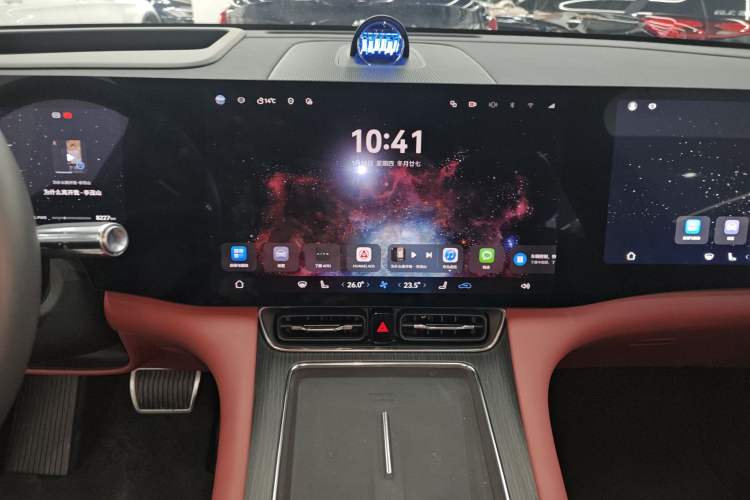 Used Hima AITO M8 2025 Extended-Range Ultra Version 53.4 kWh 5-Seater Edition Audio And AC Panel